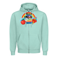 Seafoam back to school hello pre k Zipper Hoodie - AdoDesignShop