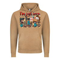 I'm Just Here For The Snacks Vintage Hoodie | Teevron