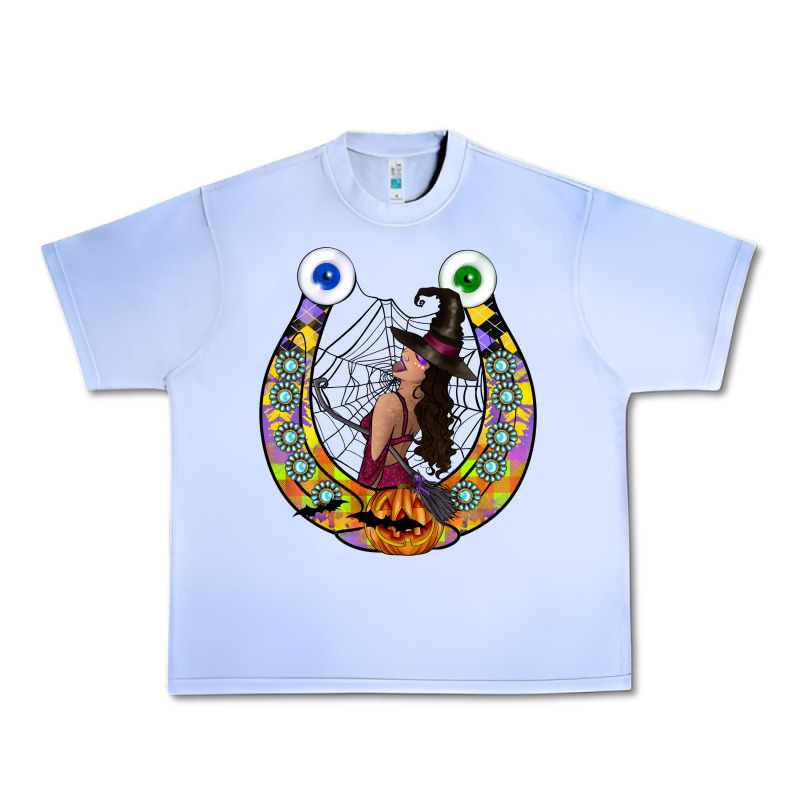 Halloween Horseshoe Urban Heavy Tee by CowhideDigitalArt | Teevron