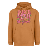 Meerkat cupid rhymes with stupid Heavyweight Hoodie - MaliasSmallBusiness