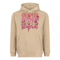 Mushroom cupid rhymes with stupid Heavyweight Hoodie - MaliasSmallBusiness