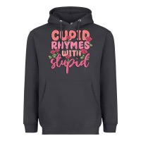 Smoke cupid rhymes with stupid Heavyweight Hoodie - MaliasSmallBusiness