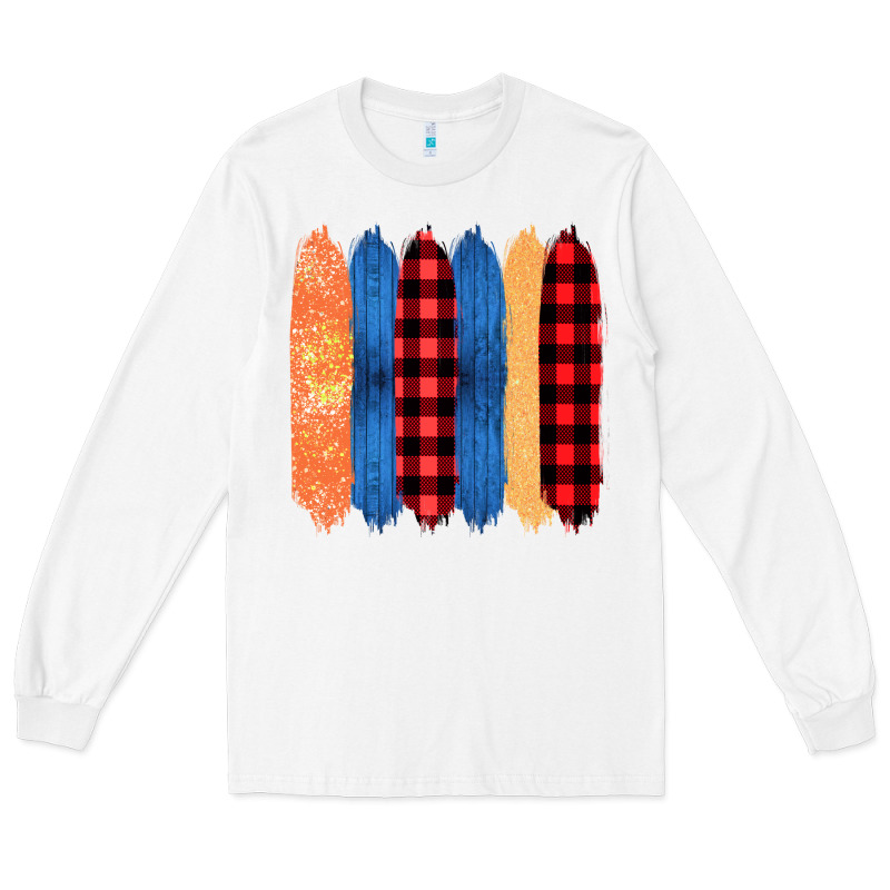 Western Farm Life Pattern Brush Stroke Long Sleeve Tee by Bettercallsaul | Teevron