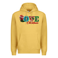 Antique Gold love christmas Premium Hoodie - AdoDesignShop