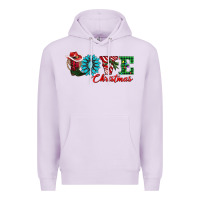 Lilac love christmas Premium Hoodie - AdoDesignShop