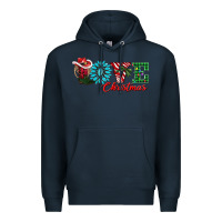 Navy love christmas Premium Hoodie - AdoDesignShop