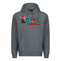 Rock love christmas Premium Hoodie - AdoDesignShop