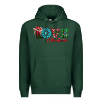Sports Green love christmas Premium Hoodie - AdoDesignShop