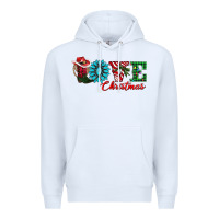 White love christmas Premium Hoodie - AdoDesignShop