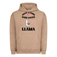 Pigment Burro Llama Just A Girl Who Loves Llamas Urban Hoodie - Bettercallsaul