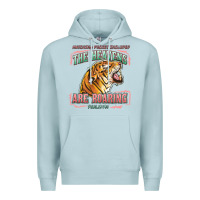Blue Mist the heavens are roaring Premium Hoodie - LillyAllenDesigns
