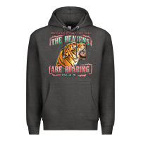 Charcoal Heather the heavens are roaring Premium Hoodie - LillyAllenDesigns