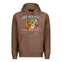 Chestnut the heavens are roaring Premium Hoodie - LillyAllenDesigns