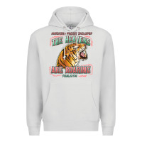 Dove Grey the heavens are roaring Premium Hoodie - LillyAllenDesigns