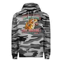 Slate Camo the heavens are roaring Premium Hoodie - LillyAllenDesigns