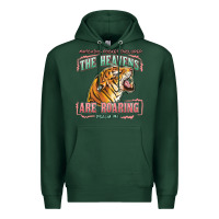 Sports Green the heavens are roaring Premium Hoodie - LillyAllenDesigns