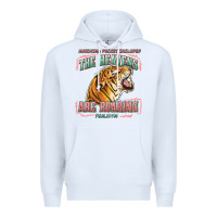 White the heavens are roaring Premium Hoodie - LillyAllenDesigns