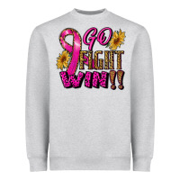 Heather Grey go fight win Heavyweight Sweatshirt - RanaPortraitStore