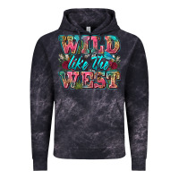Cloud Black wild like the west Vintage Hoodie - Zillion Design Studio