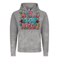 Cloud Rock wild like the west Vintage Hoodie - Zillion Design Studio