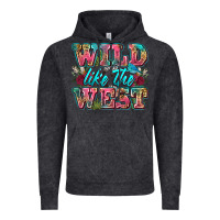 Vintage Black wild like the west Vintage Hoodie - Zillion Design Studio