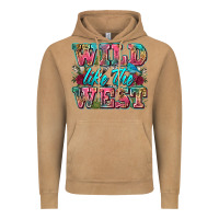 Vintage Camel wild like the west Vintage Hoodie - Zillion Design Studio