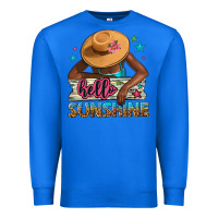 True Royal hello sunshine Premium Sweatshirt - NancyCooperArtShop