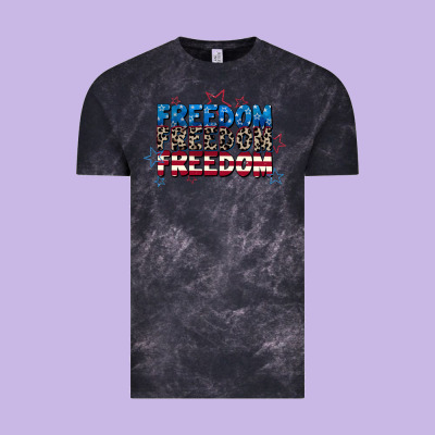 Freedom Freedom Freedom 4th Of July Vintage Tee Designed By Cowgirlartshop
