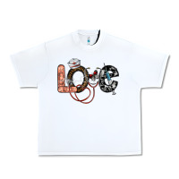 White love nurse Urban Heavy Tee - SublimationCraftShop