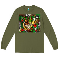 Army Green beer set for Christmas Long Sleeve Tee - AdoDesignShop