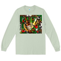 Matcha beer set for Christmas Long Sleeve Tee - AdoDesignShop