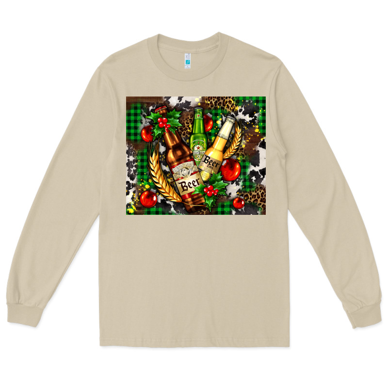 Beer Set For Christmas Long Sleeve Tee by AdoDesignShop | Teevron