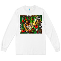 White beer set for Christmas Long Sleeve Tee - AdoDesignShop