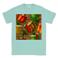 Christmas Gift Box Seamless Pattern Classic Tee | Teevron