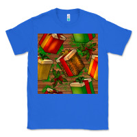 True Royal christmas gift box seamless pattern Classic Tee - BundleAndBundleShop