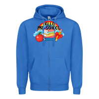 True Royal Hello Pre School Zipper Hoodie - AdoDesignShop
