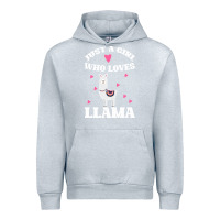 Heather Grey Llama Just A Girl Who Loves Llamas Urban Hoodie - Bettercallsaul