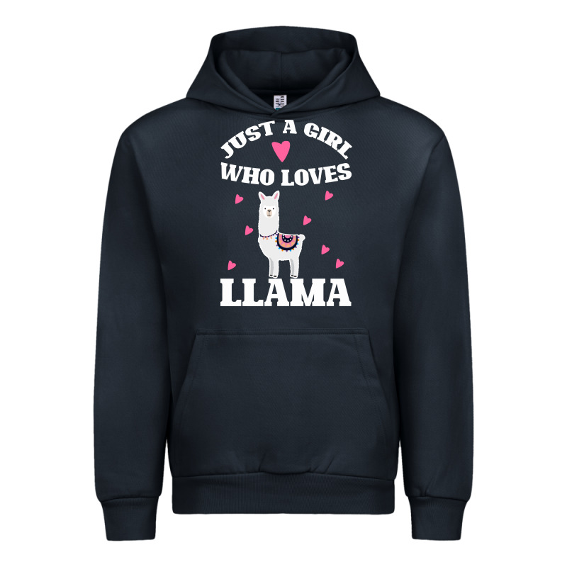 Llama Just A Girl Who Loves Llamas Urban Hoodie by Bettercallsaul | Teevron