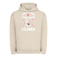 Pigment French Oak Llama Just A Girl Who Loves Llamas Urban Hoodie - Bettercallsaul