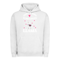 Pigment Lunar Rock Llama Just A Girl Who Loves Llamas Urban Hoodie - Bettercallsaul