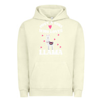 Pigment Pistachio Llama Just A Girl Who Loves Llamas Urban Hoodie - Bettercallsaul