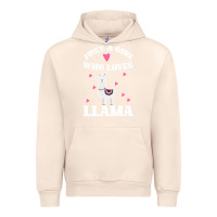 Sandshell Llama Just A Girl Who Loves Llamas Urban Hoodie - Bettercallsaul