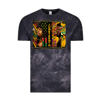Cloud Black juneteenth tumbler Vintage Tee - HRA Design Shop