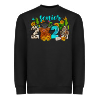 Black senior 2024 cow Heavyweight Sweatshirt - Zillion Design Studio