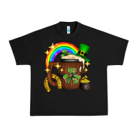 Black st. patricks day barrel beer Urban Heavy Tee - Neo Western