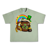 Oil Green st. patricks day barrel beer Urban Heavy Tee - Neo Western