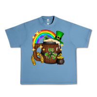 Pebble Blue st. patricks day barrel beer Urban Heavy Tee - Neo Western