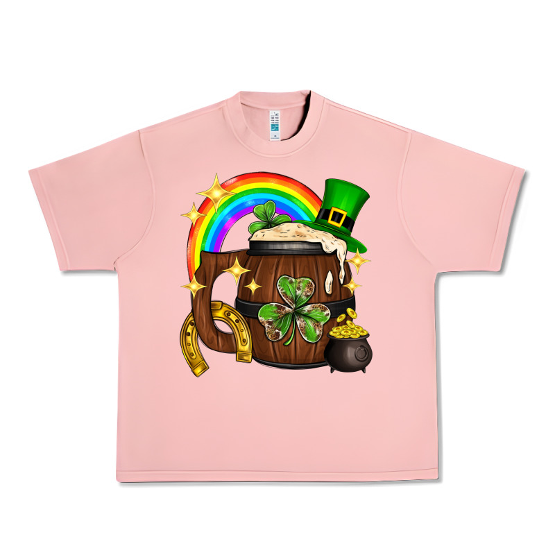 St. Patricks Day Barrel Beer Urban Heavy Tee by Neo Western | Teevron