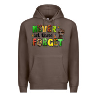 Coffee never let them forget juneteenth Premium Hoodie - LillyAllenDesigns