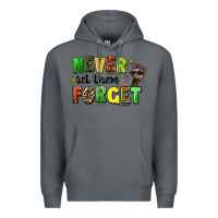 Rock never let them forget juneteenth Premium Hoodie - LillyAllenDesigns